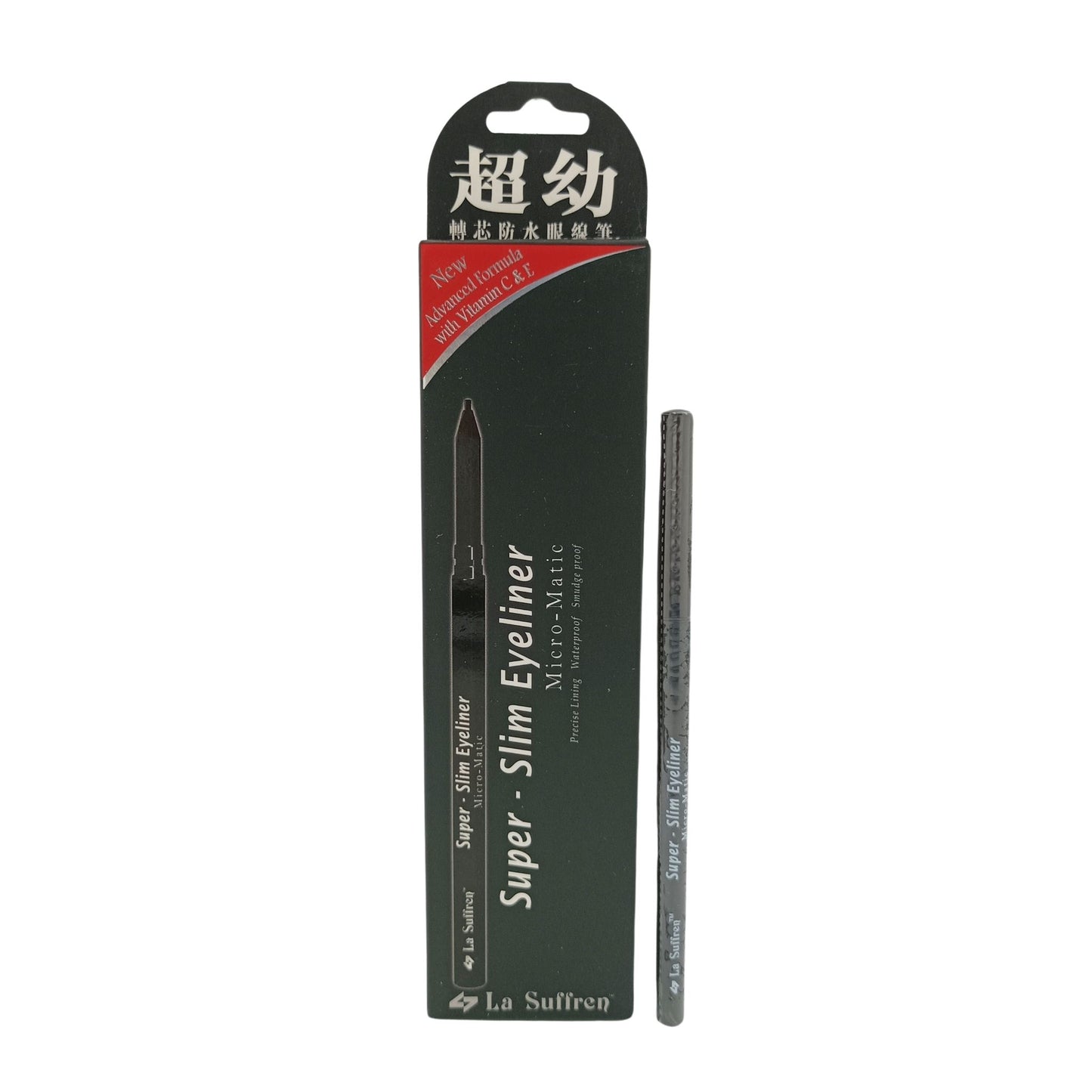 La Suffren Super Slim Waterproof Eyeliner - Black 0.9g