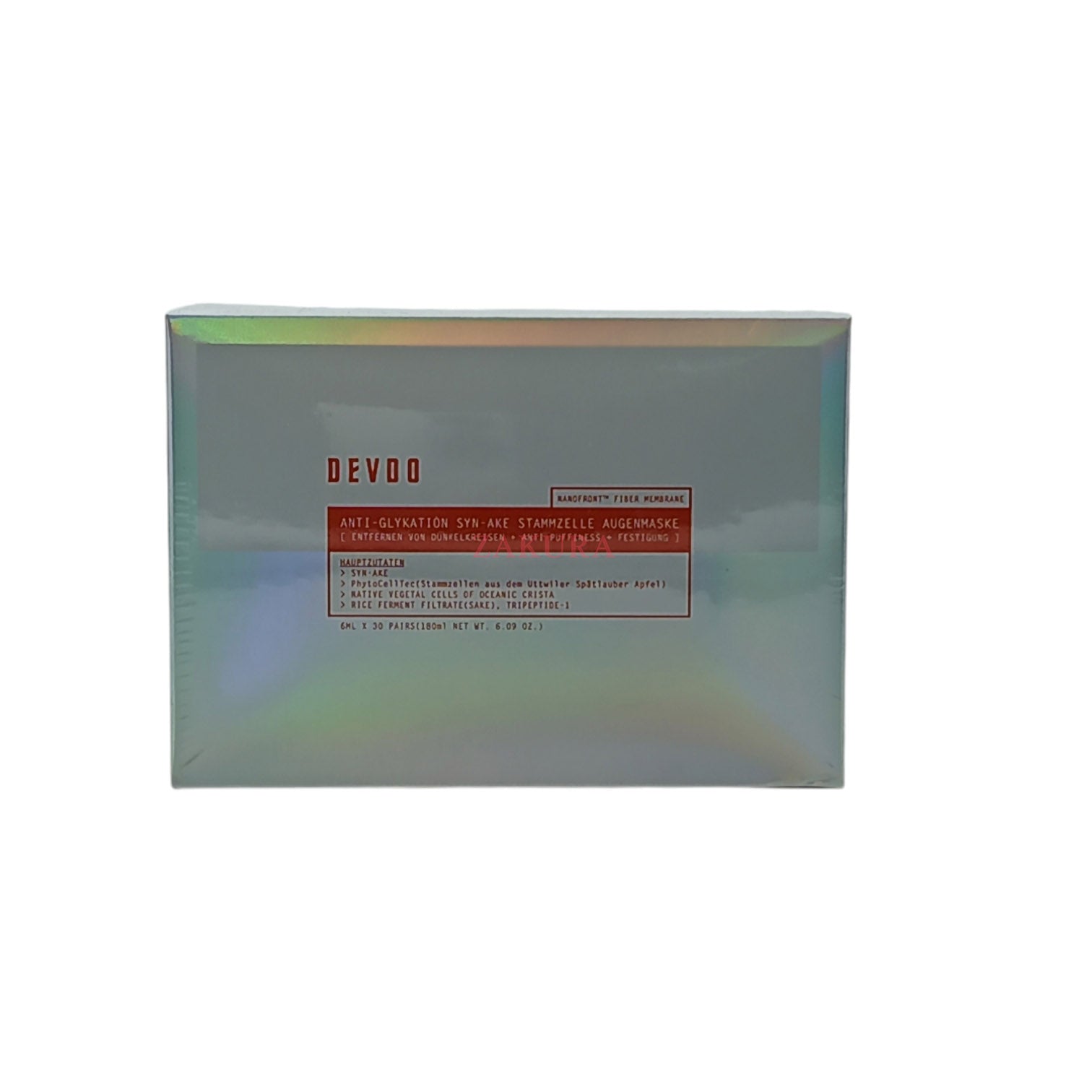 Devdo Anti-Glycation Syn-Ake Eye Mask 30 Pairs / Zakura Global – ZAKURA ...