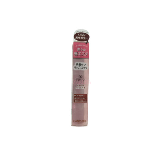 Canmake Plump Lip Care Scrub - (01/02) 2.7g 02 Clear Pink