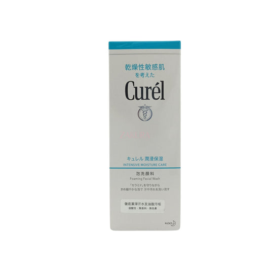 Curel Intensive Moisture Care Foaming Facial Wash (150ml/Refill 130ml) 150ml