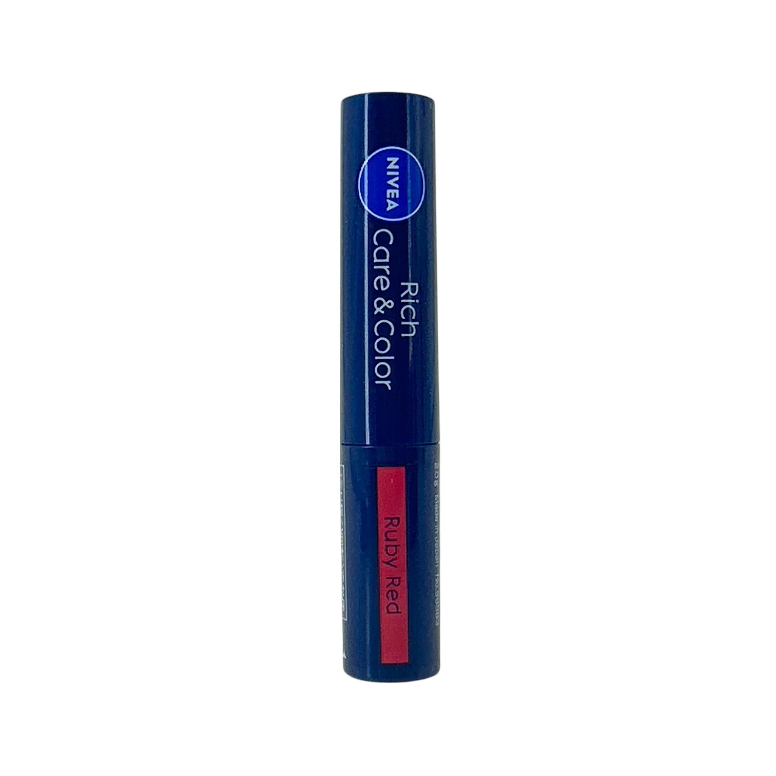 Nivea Rich Care & Color Lip Balm - Ruby Red 2g