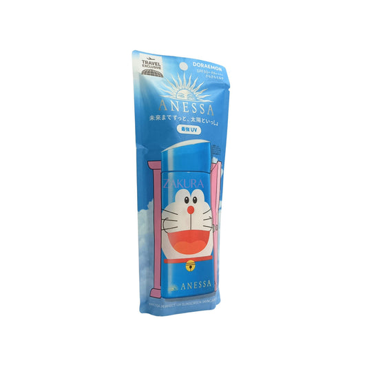 Anessa Doraemon Perfect UV Sunscreen Skincare Milk SPF50+ (60ml/ 90ml) 90ml