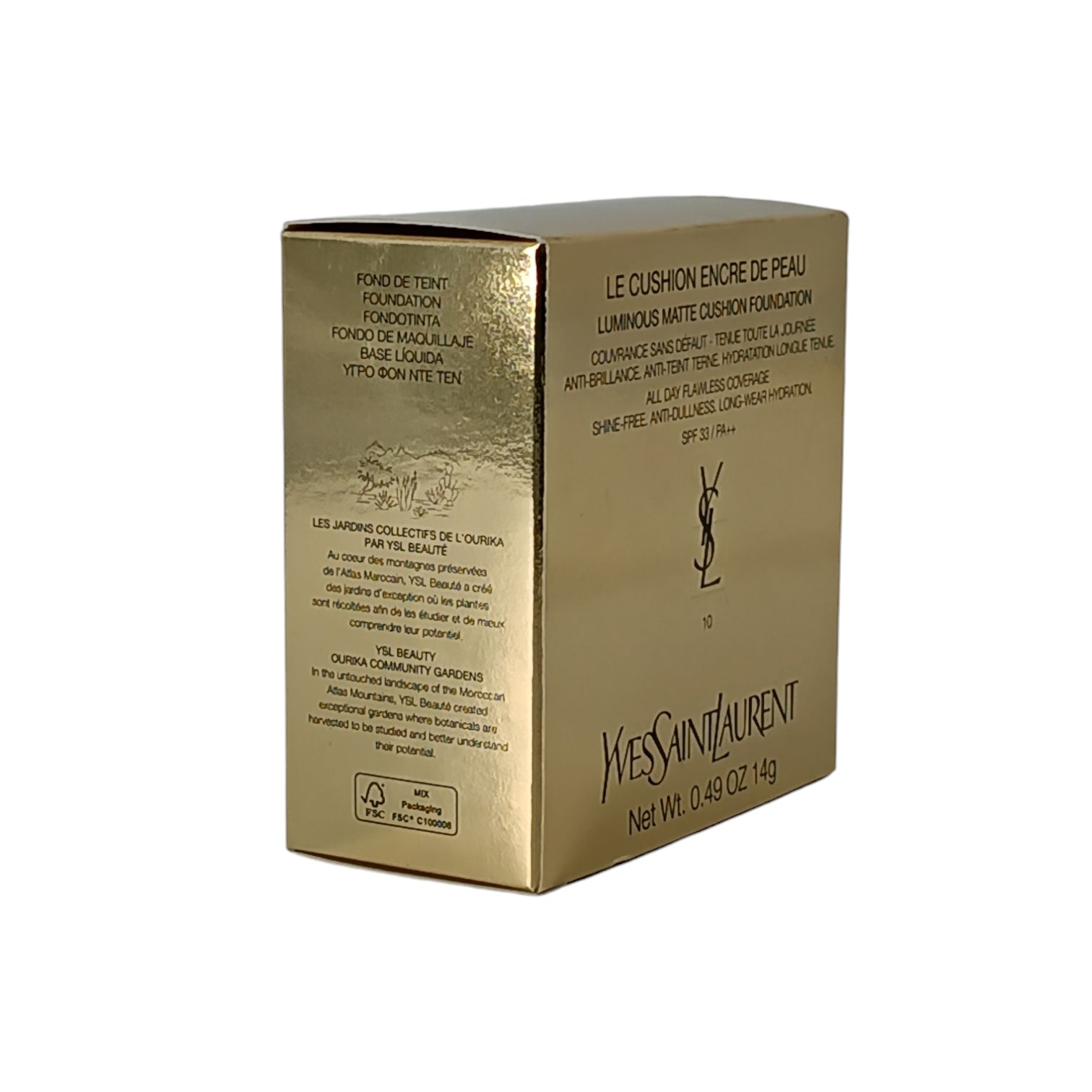 Yves Saint Laurent Le Cushion Encre De Peau Luminous SPF33 - 10 14g