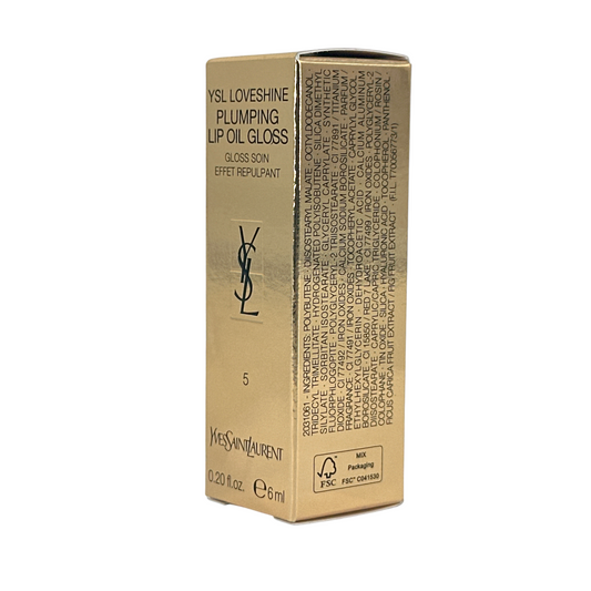 YSL Loveshine Plumping Lip Oil Gloss – Californi 6ml, radiant lip care with juicy shine, available at Zakura Global.
