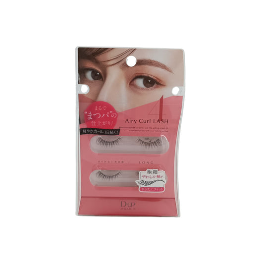 D-UP Airy Curl Lash - Long 04 2pairs
