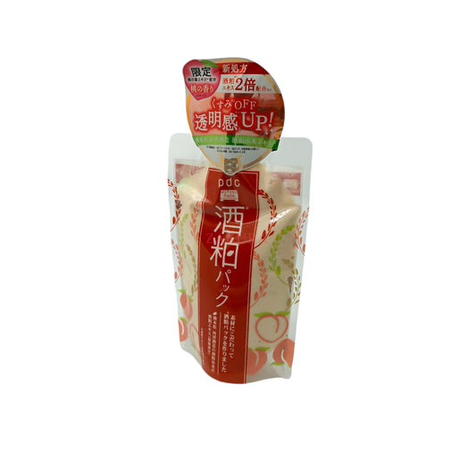 PDC Wafood Made Sake Rinse-Off Face Mask 170g Peach Version