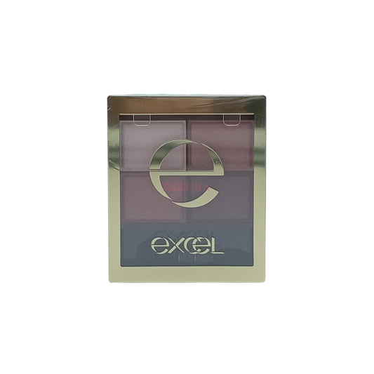 EXCEL Skinny Rich Shadow 4.3g (SR03 Royal Brown/ SR10 Peony Brown) SR10 Peony Brown