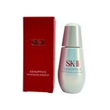 SK-II Genoptics Infinitaura Essence – 50ml bottle, brightening serum with PITERA™ and Niacinamide, available at Zakura Global.