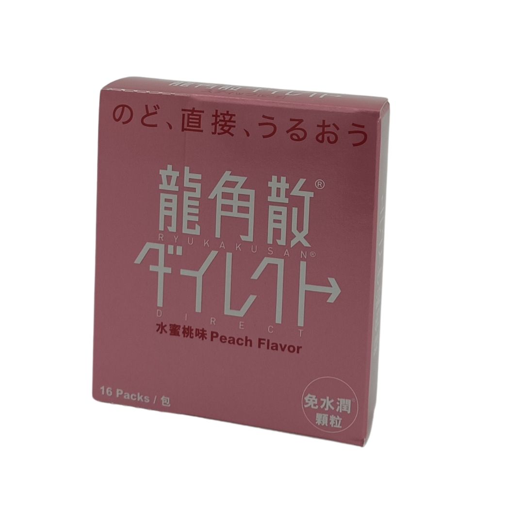 Ryukakusan Direct Stick 16pcs (Mint/Peach) Peach