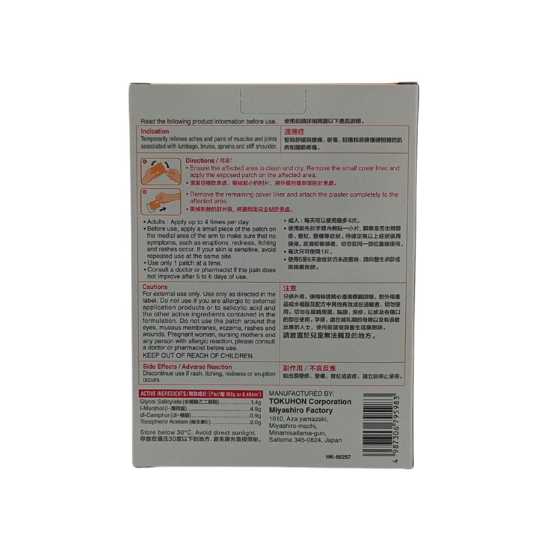 Counterpain Taisho Counterpain Pain Relief Patch (10pcs/ 20pcs) 20pcs