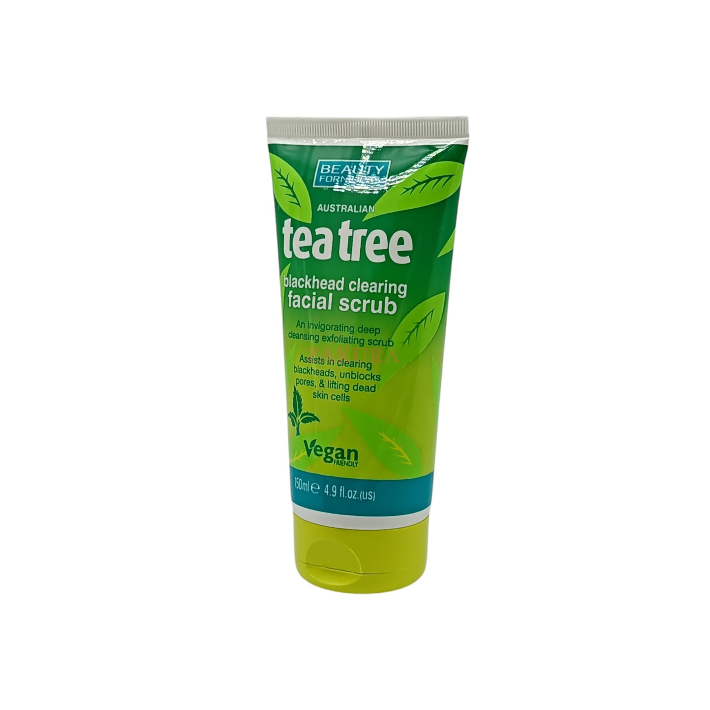 Beauty Formulas Tea Tree Blackhead Clearing Facial Scrub 150ml