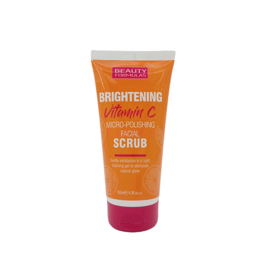 Beauty Formulas Brightening Vitamin C Micro-Polishing Facial Scrub 150ml