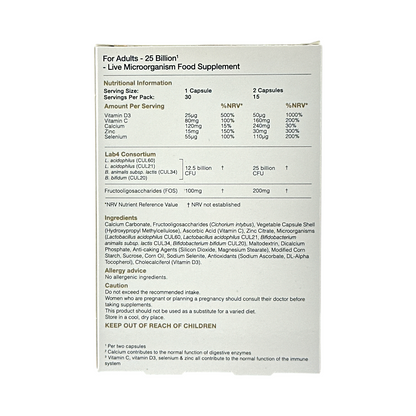 ProVen Probiotics For Adults – 25 Billion 30 Capsules, high-strength daily probiotic supplement, available at Zakura Global.