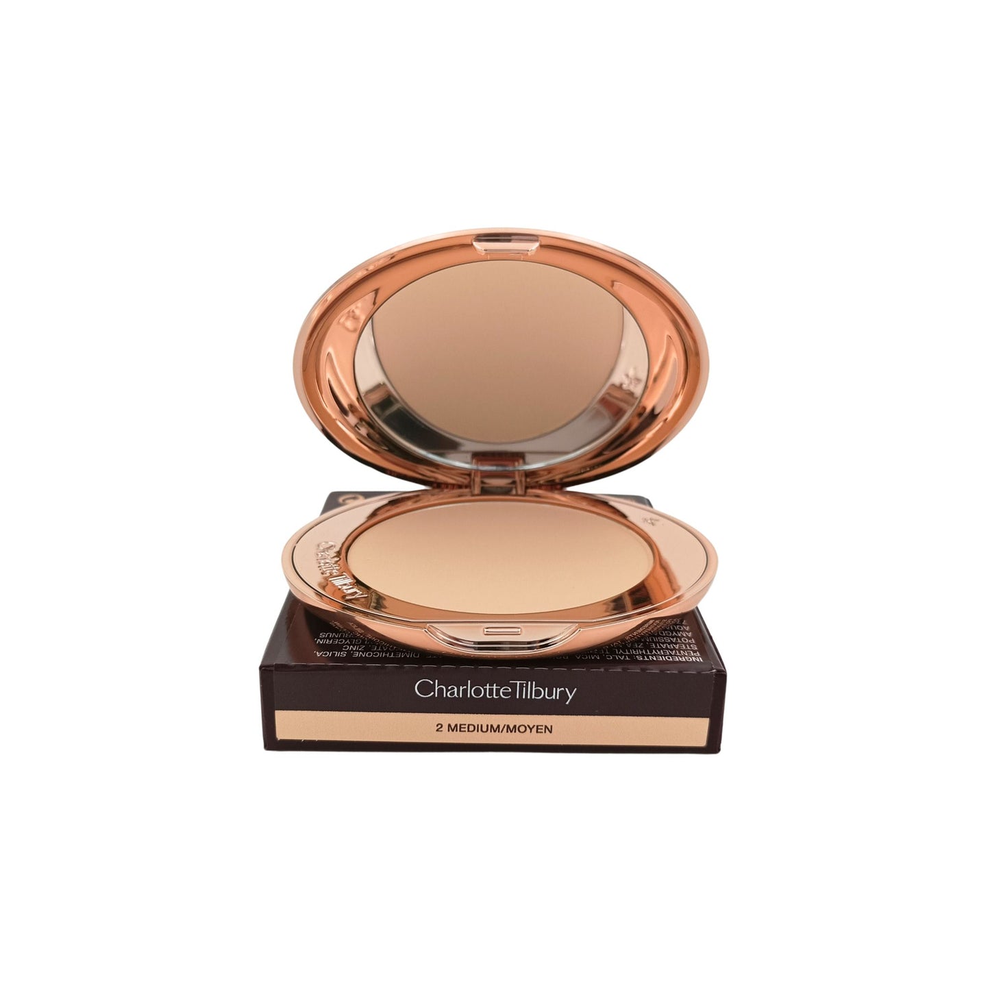 Charlotte Tilbury Airbrush Flawless Finish Powder 8g (01 Fair/ 02 Medium) 02 Medium