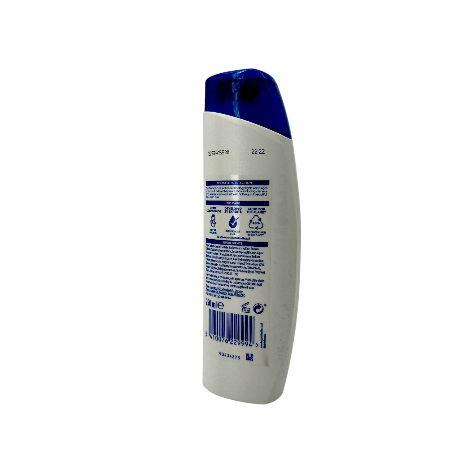 head & shoulders Classic Clean Anti-Dandruff Shampoo 250ml