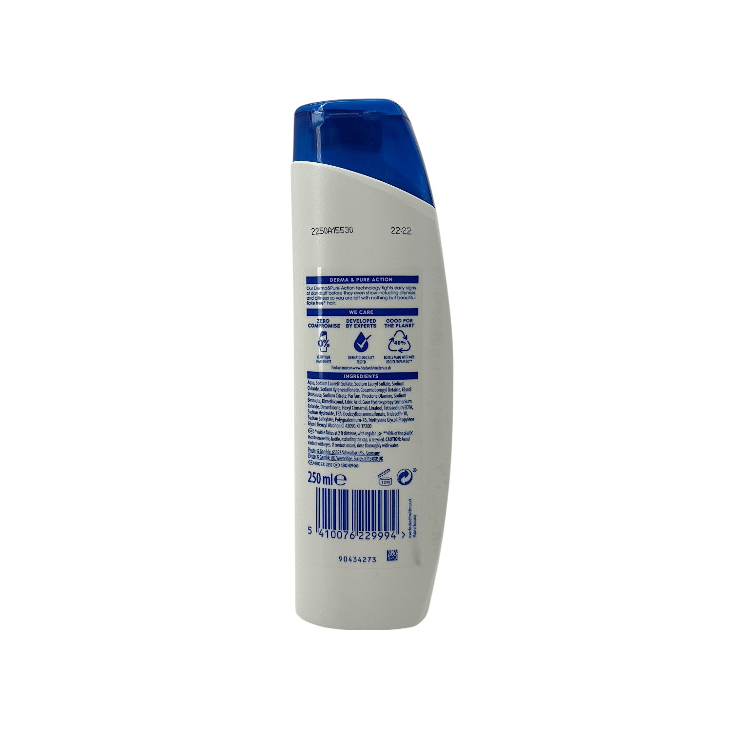 head & shoulders Classic Clean Anti-Dandruff Shampoo 250ml