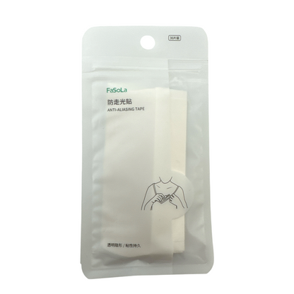 FaSoLa Anti-Aliasing Tape – 36pcs (18x85mm) invisible double-sided fashion tape for clothes, available at Zakura Global.