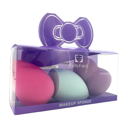 Ruby Face Beauty Sponge 3pcs 3pcs