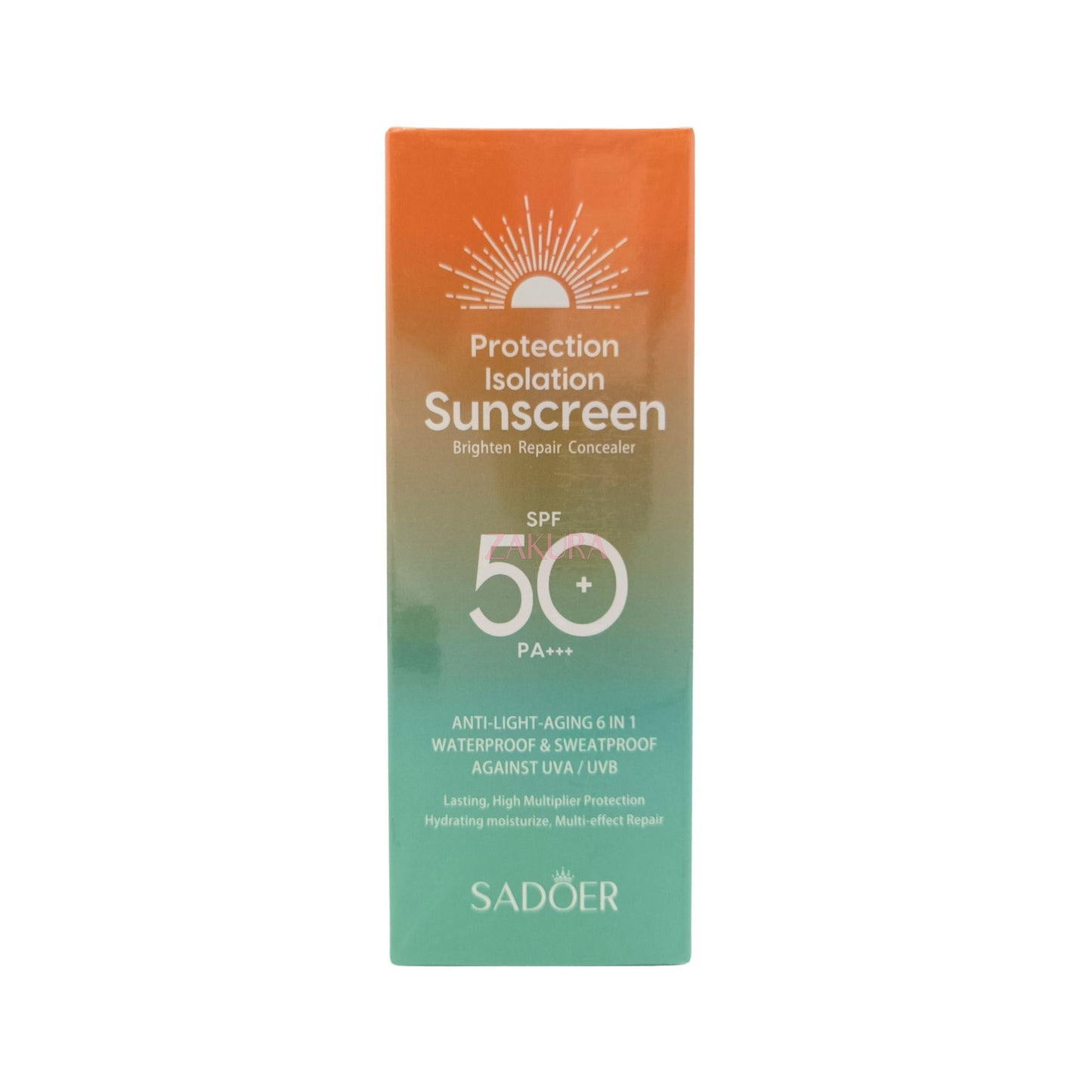 SADOER Double Barrel Multi-Care Sunscreen 50g