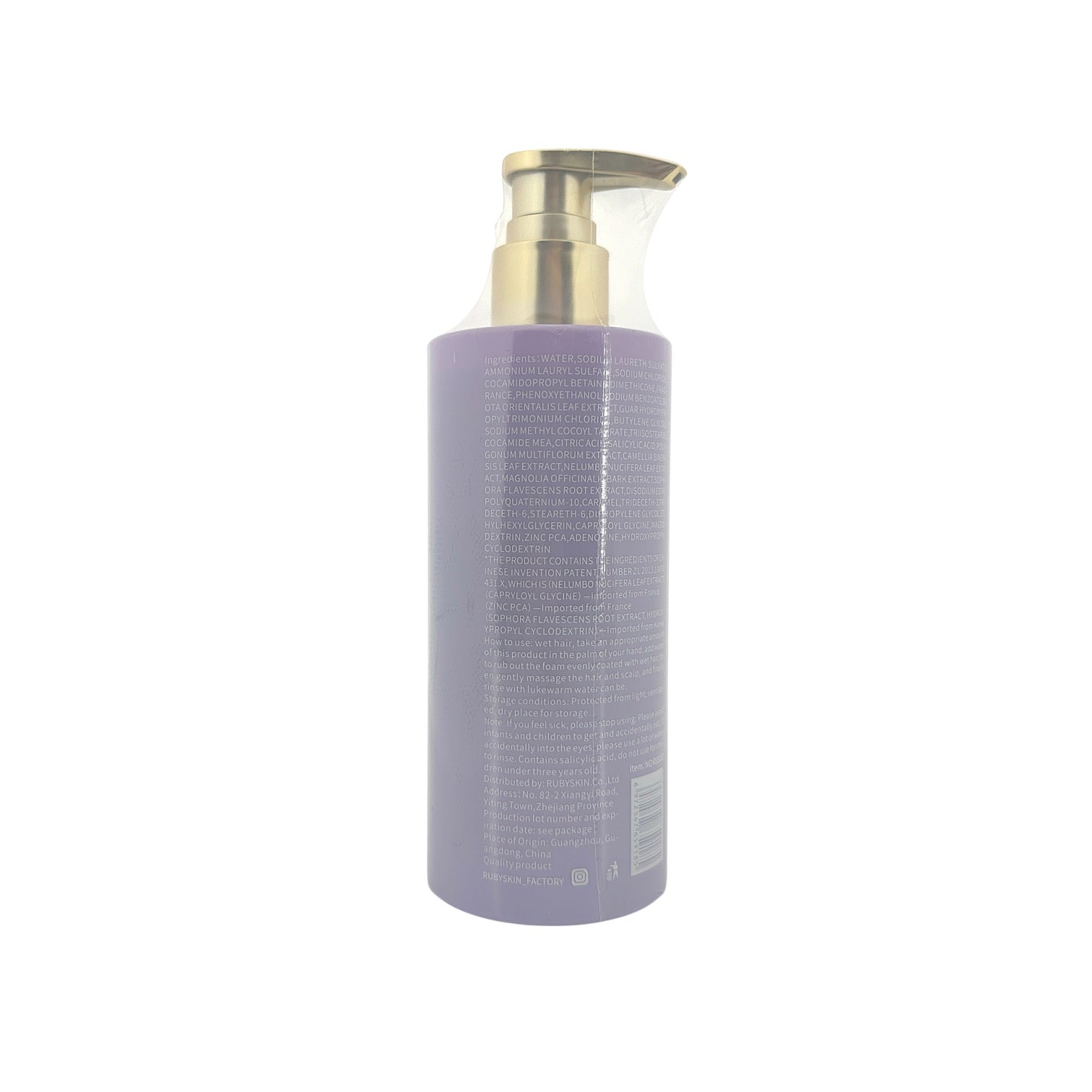 RUBYSKIN Fragrance Shampoo - Anti Hair Loss 300g