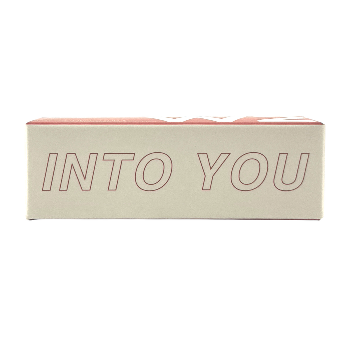 INTO YOU Customized Airy Lip Mud – W2 Coral Peach 1.8g warm peach matte lip and cheek color, available at Zakura Global.