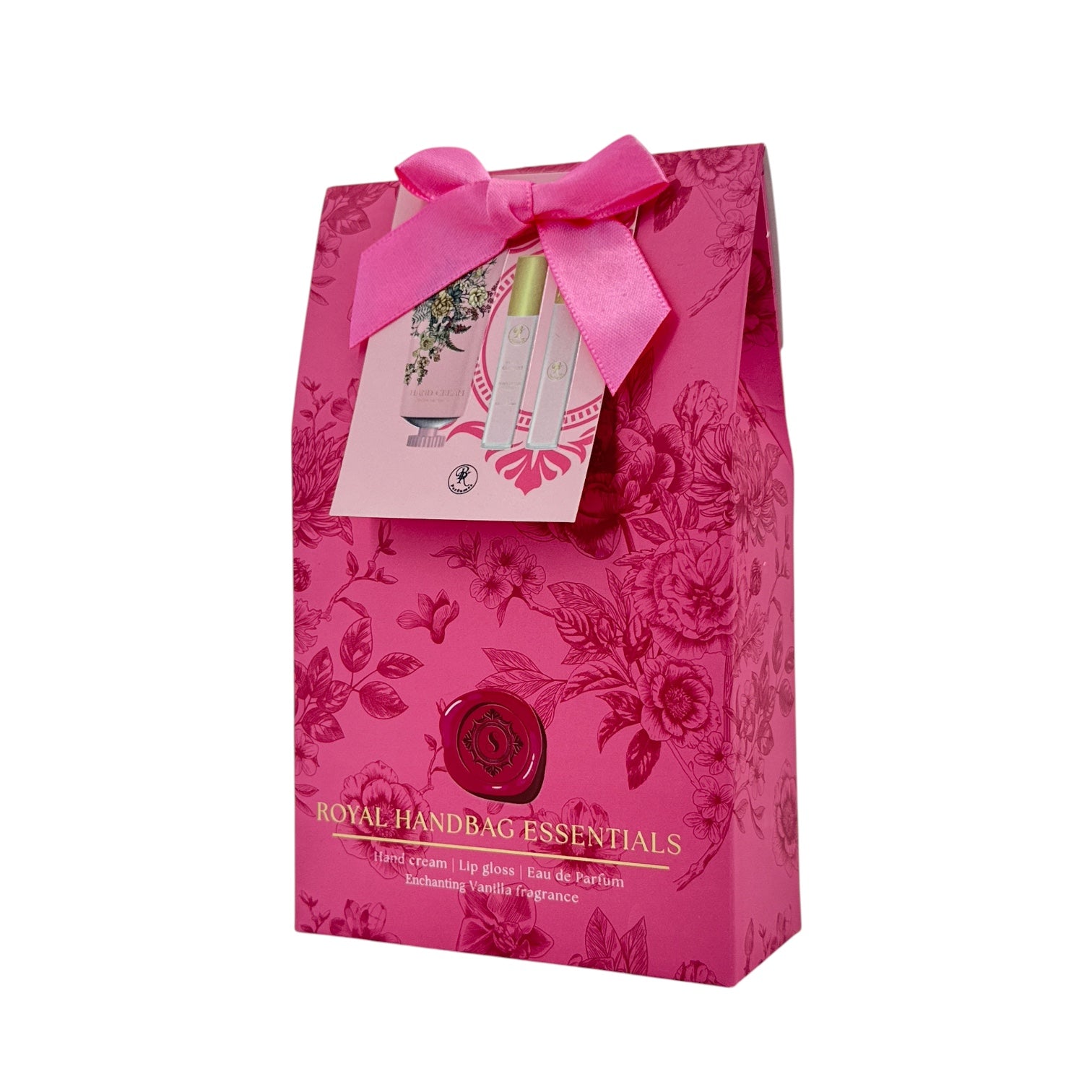 BK Royal Handbag  Essentials 10ml Perfume + 50ml Hand 1set