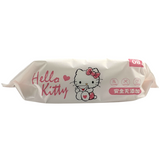 Sanrio Hello Kitty Compression Tissue – Pink 20pcs, compact and expandable tissues for travel and hygiene, available at Zakura Global.