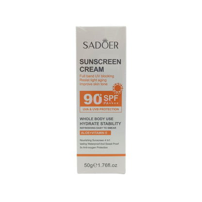 SADOER Anti-Light Aging Repairing Sunscreen SPF90+ 50g