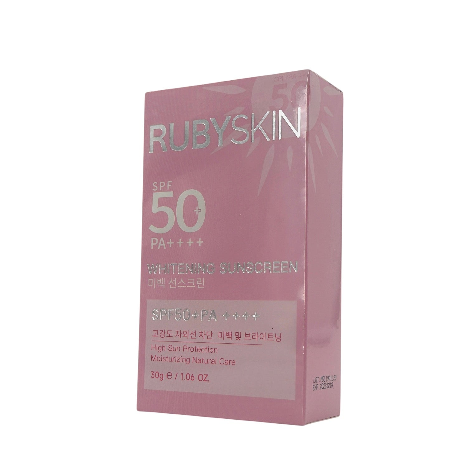 RUBYSKIN Whitening Sunscreen SPF50+ PA 30g