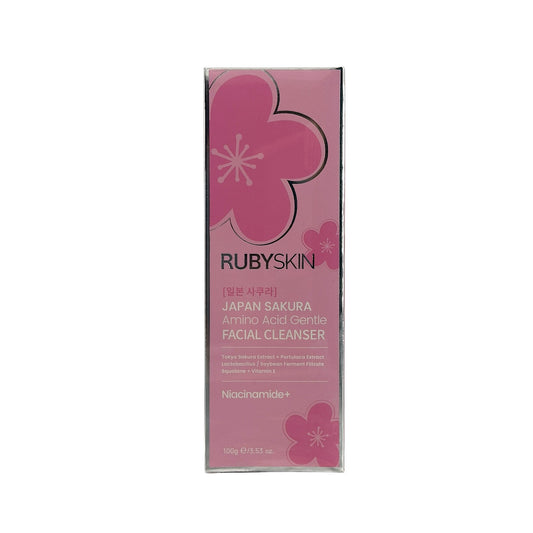 RUBYSKIN Japan Sakura Amino Acid Gentle Facial Cleanser 100g