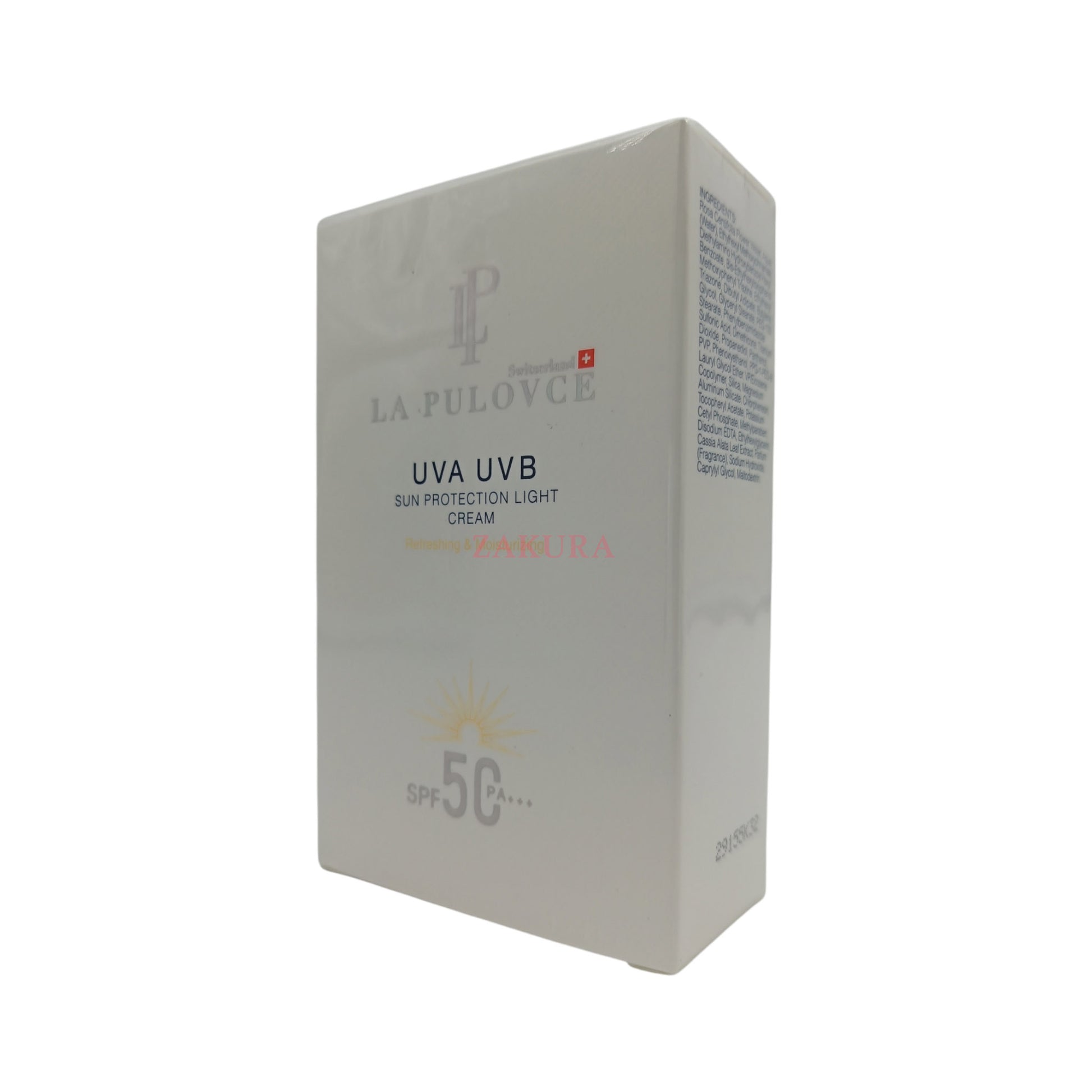 La Pulovce Sun Protection Light Cream 50ml