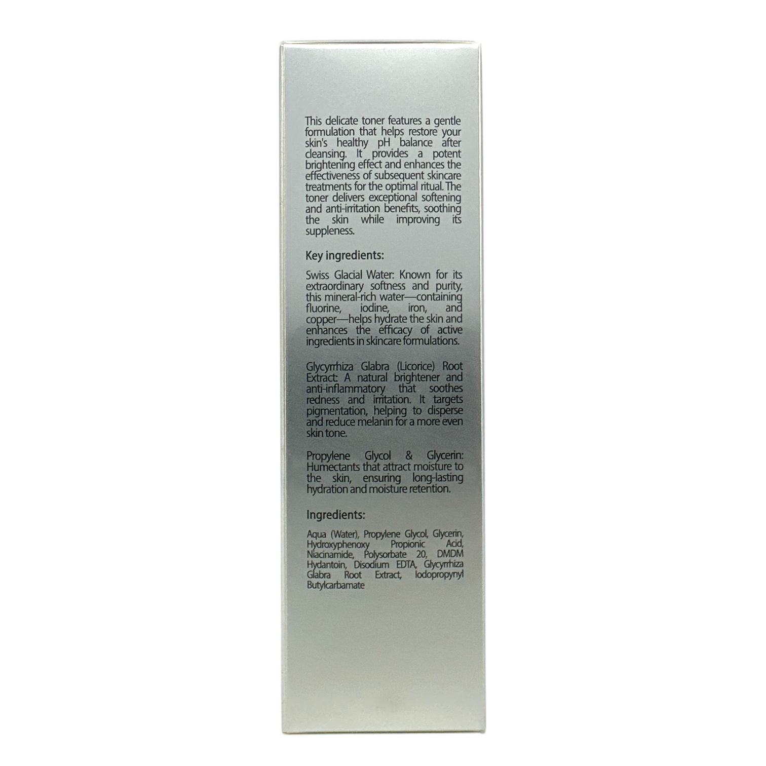 New Angance Delicate Brightening Toner 100ml – hydrating and brightening skincare for radiant skin, available at Zakura Global.
