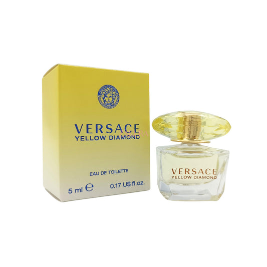 Versace Yellow Diamond Eau De Toilette Spray (Miniature) 5ml