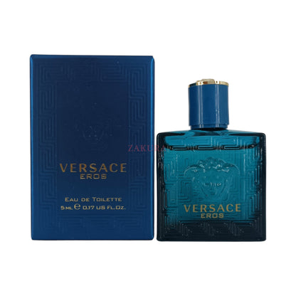 Versace Eros Eau De Toilette Spray (5ml Miniature/50ml/100ml) 5ml