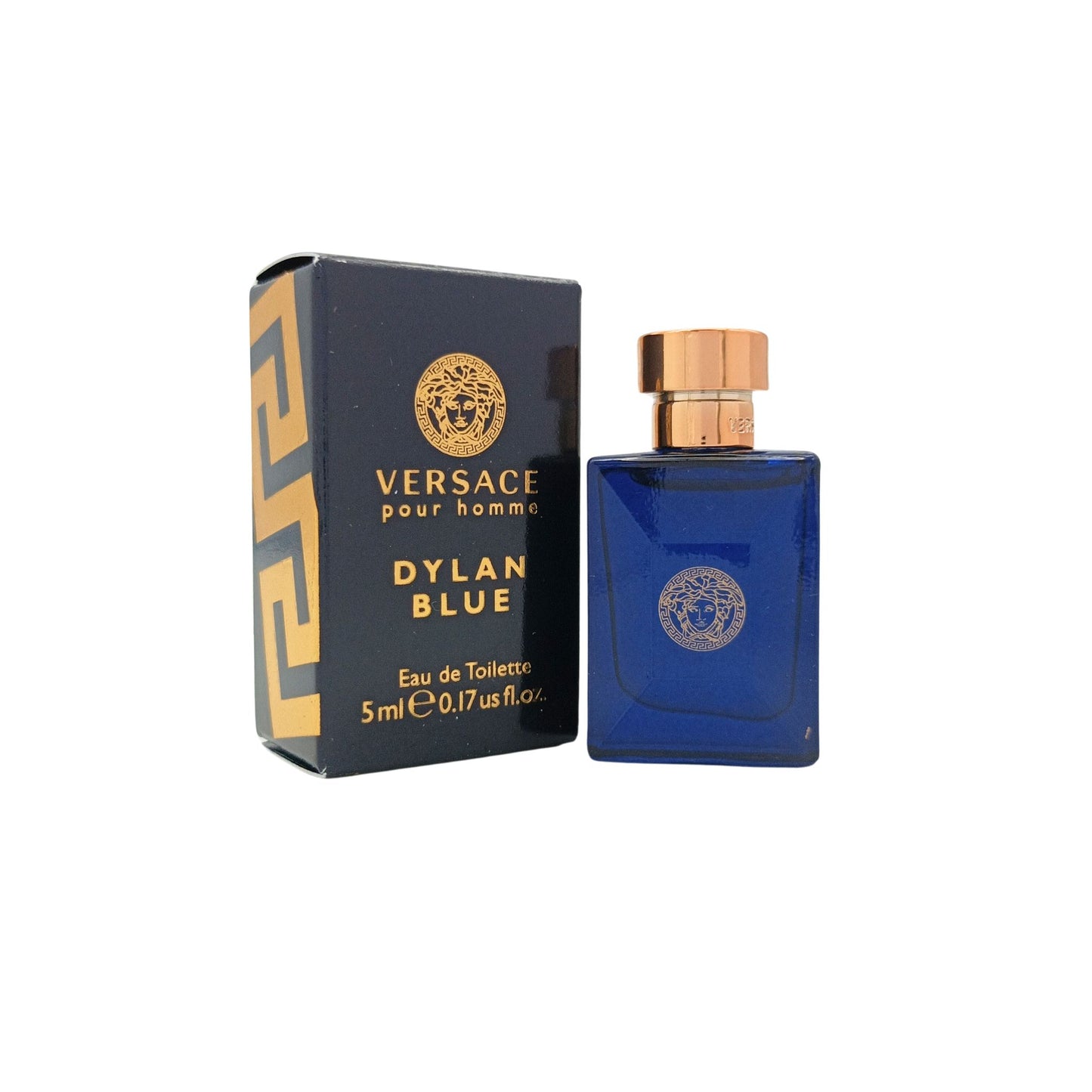 Versace Dylan Blue Eau De Toilette Spray (5ml Miniature/100ml)