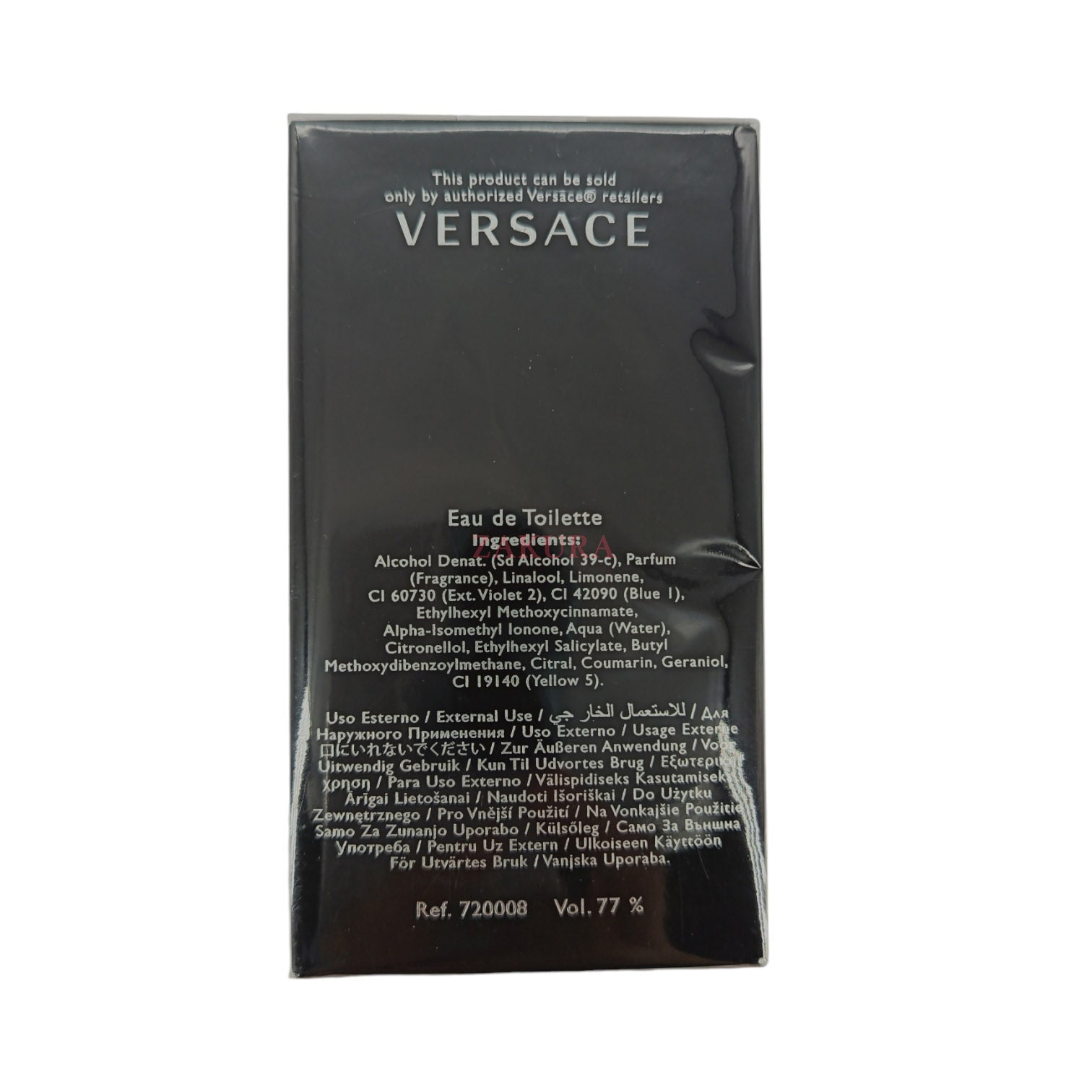 Versace Pour Homme Eau De Toilette Spray (5ml Miniature/50ml/100ml) 50ml