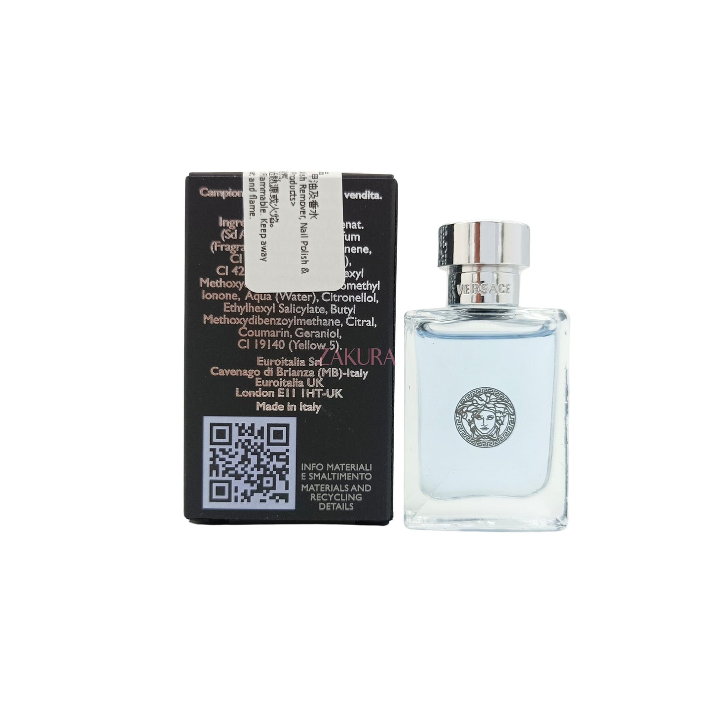 Versace Pour Homme Eau De Toilette Spray (5ml Miniature/50ml/100ml)