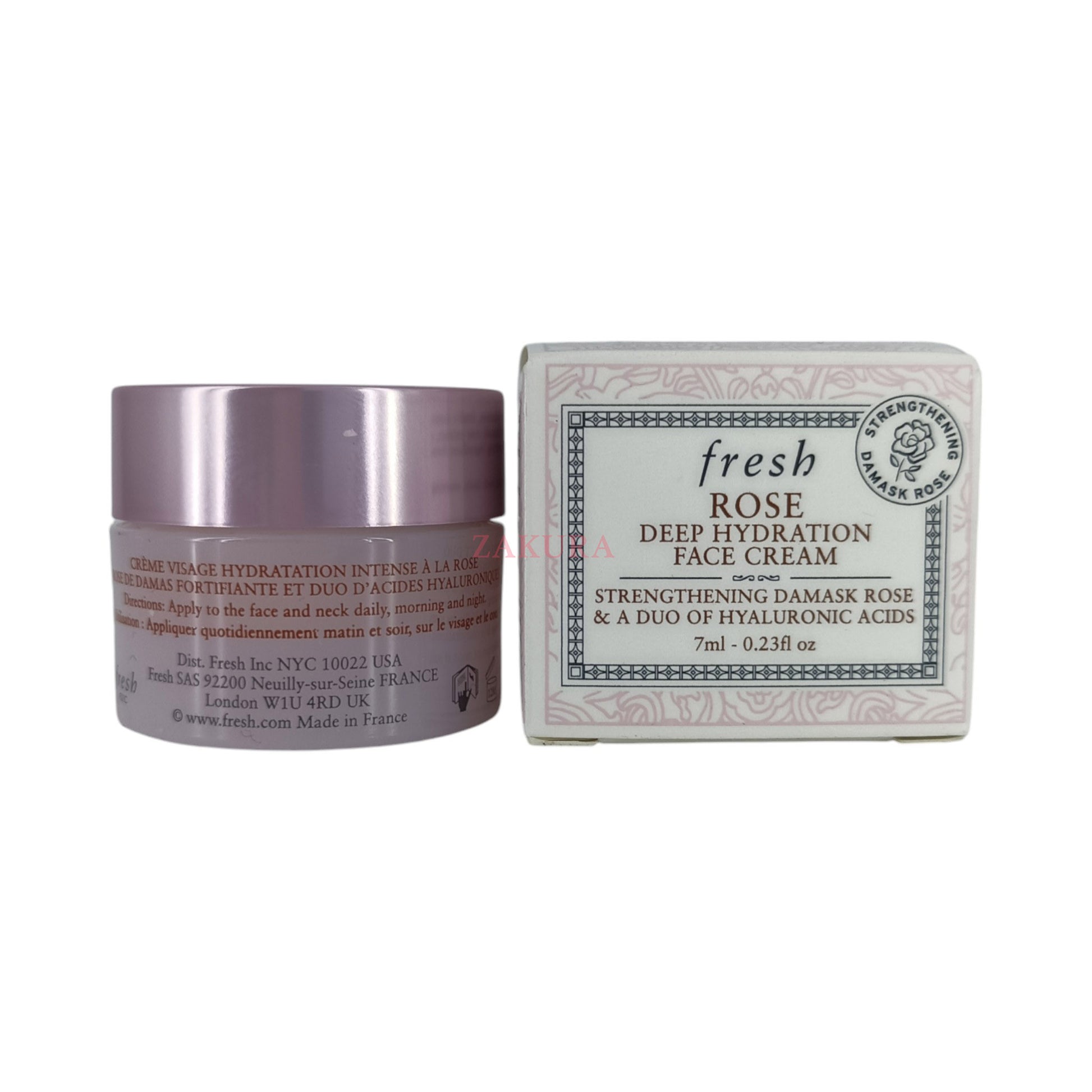 Fresh Rose Deep Hydration Face Cream (7ml/ 50ml) 7ml