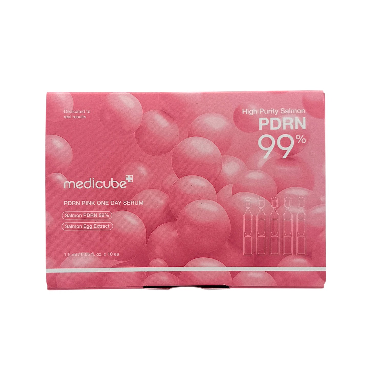 Medicube PDRN Pink One Day Serum 1.5ml x 10pcs