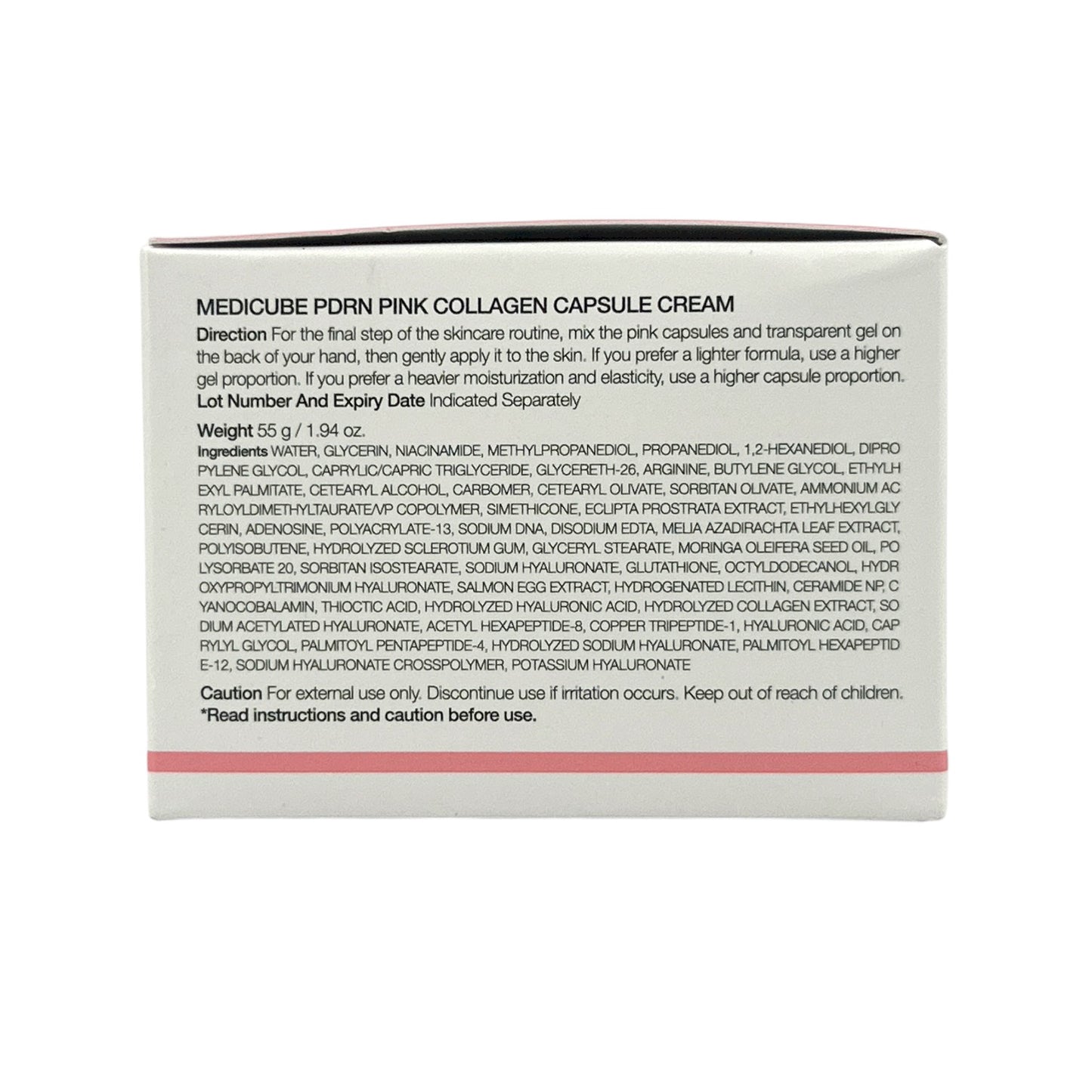 Medicube PDRN Pink Collagen Capsule Cream 55g