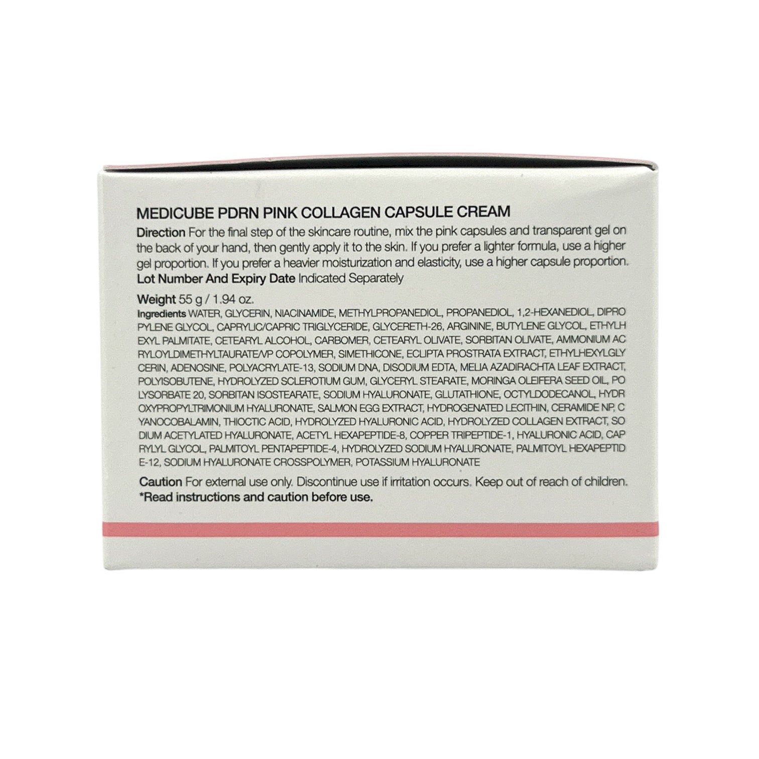 Medicube PDRN Pink Collagen Capsule Cream 55g