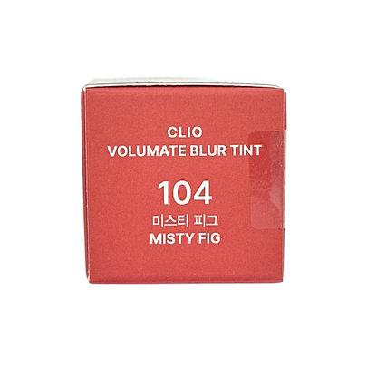 CLIO Volumate Blur Tint 104 Misty Fig 3g lipstick with soft matte finish from Zakura Global.