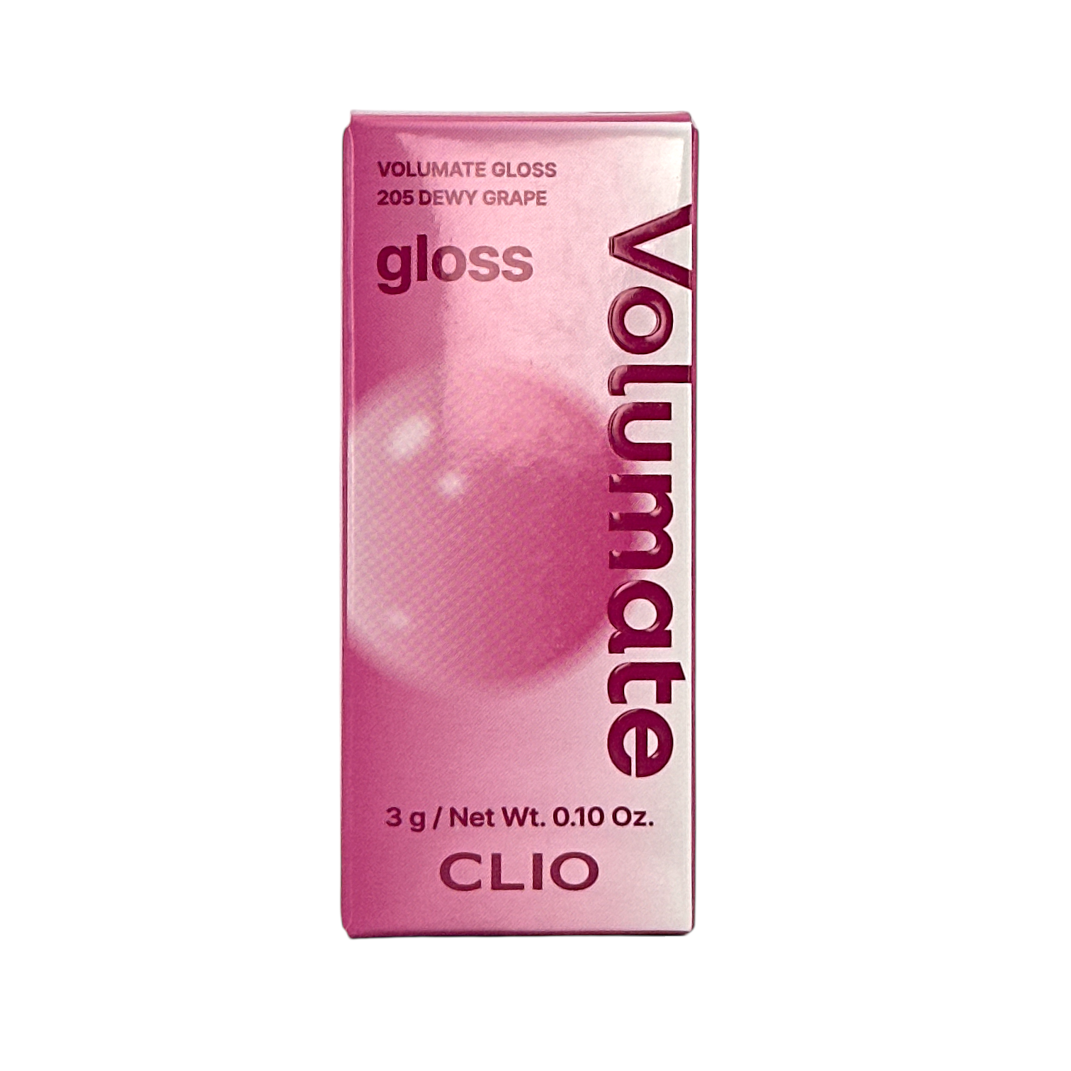 CLIO Volumate Gloss - 205 Dewy Grape 3g