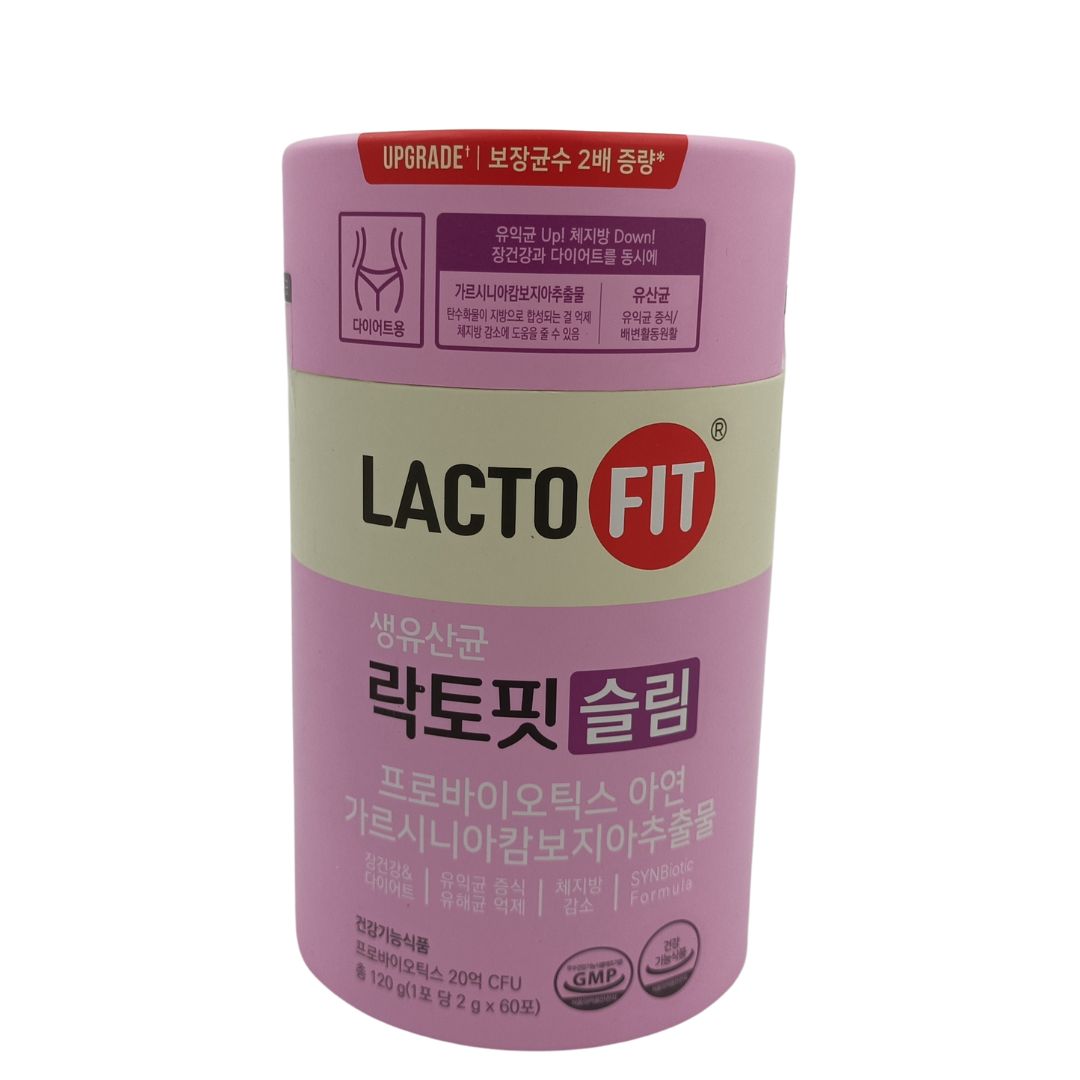 Lacto-Fit Intestinal Health Probiotics - Pink Purple 60x2g