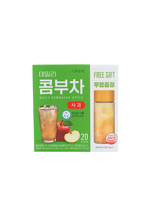 Danongwon Daily Kombucha 20x5g (Lemon/Peach/Apple) Apple