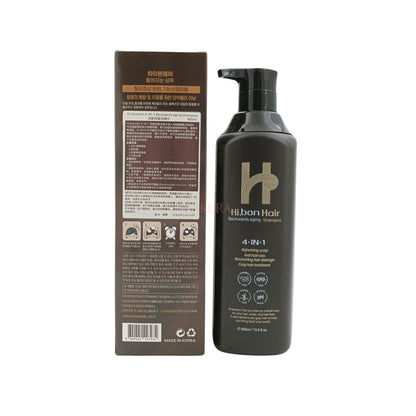 Hi.bonHair 4-IN-1 Backwards Aging Shampoo 400ml