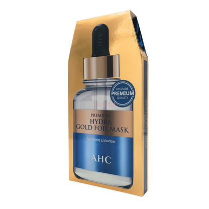 AHC Premium Hydra Gold Foil Mask 5pcs