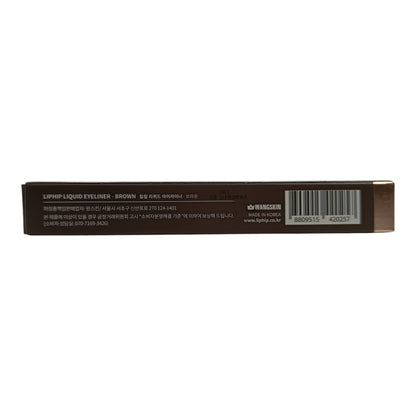 LipHip Liquid Eye Liner 0.6g (Brown/ Black) Brown