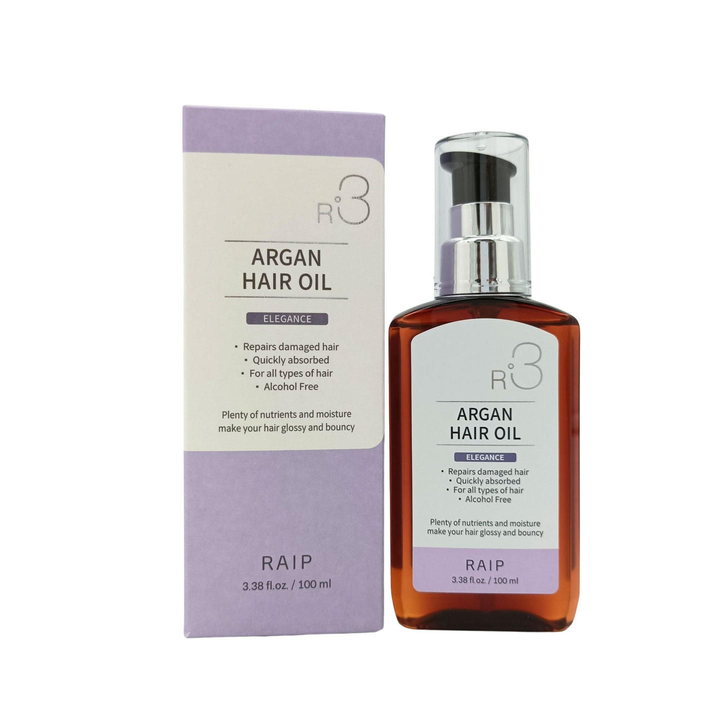 Raip R3 Argan Hair Oil 100ml Elegance