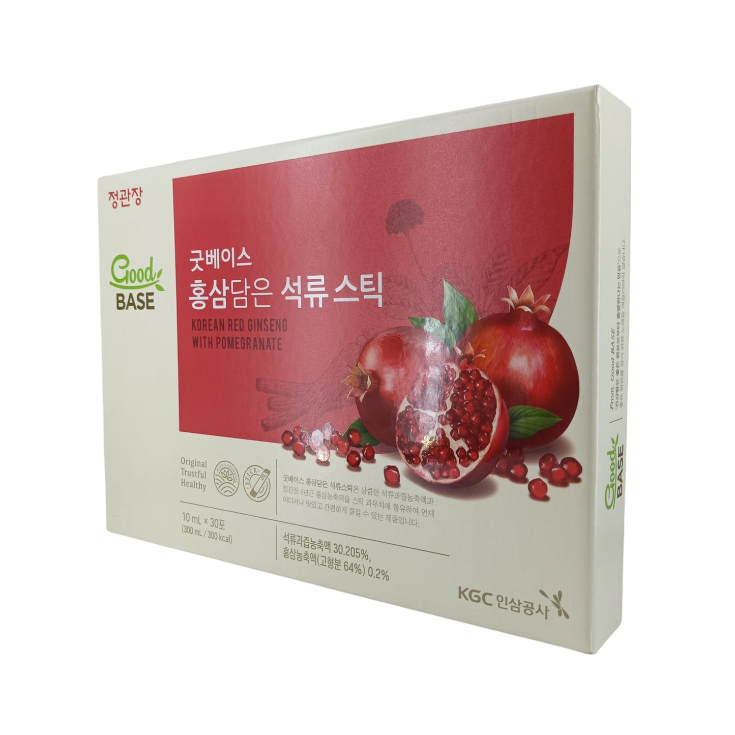 Cheong Kwan Jang Korean Red Ginseng Pomegranate Drink Gift Set 30x10ml